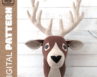DEER PDF Pattern with Instructions