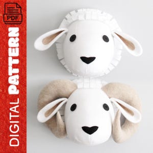 SHEEP/RAM PDF Pattern with Instructions