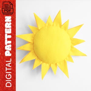 SUN PDF Pattern with Instructions