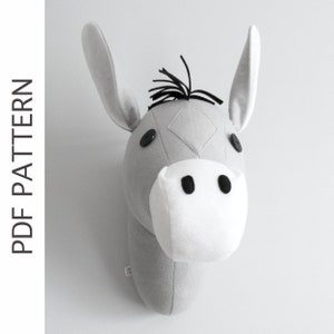 DONKEY PDF Pattern with Instructions