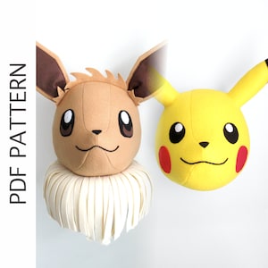 EEVEE & PIKACHU PDF Patterns with Instructions