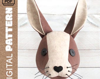 RABBIT PDF Pattern with Instructions
