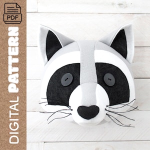 RACCOON PDF Pattern with Instructions