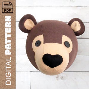 BEAR PDF Pattern with Instructions