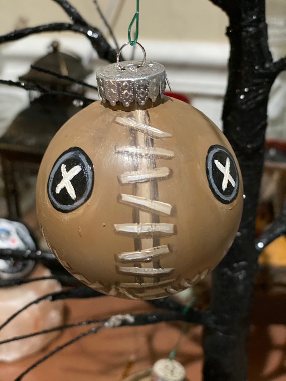 Handpainted Horror Ornaments - Merry Creepmas!