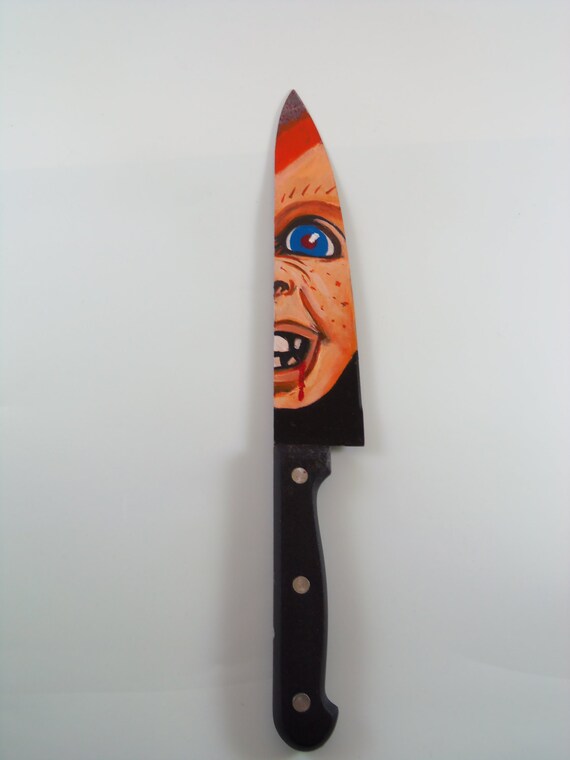 Chucky - Hand Painted Knife