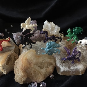 Micro Miniature Dragons, Unicorn, Pegasus for Fairy Pets
