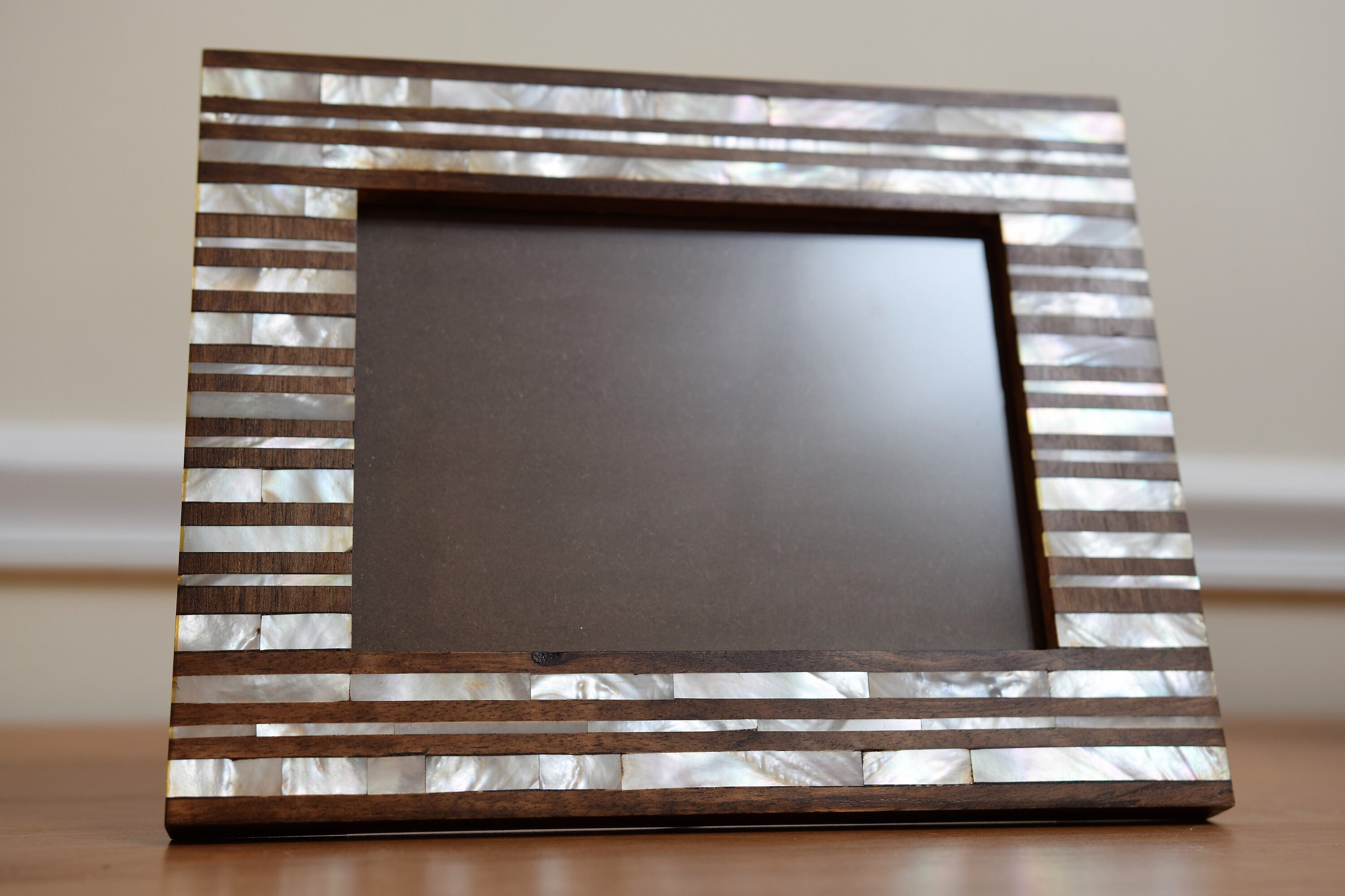 Picture Frame 11 X 9 Wooden Frames Carving Wood Photo Picture Frame 11 X 9 Wooden Frames Carving Wood Photo Home Decor Marquetry Mother Of Pearl