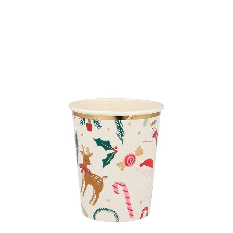 Holiday Cups Christmas Cups Hot Cocoa Bar Festive Holiday Etsy