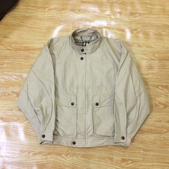 vintage burberry harrington jacket