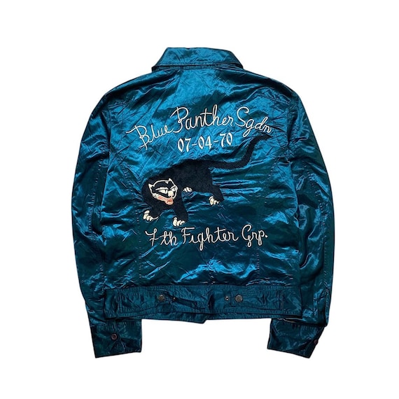 Diesel Blue Panther Tour Souvenir Jacket - Etsy