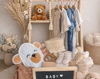 Caja de madera para bebé