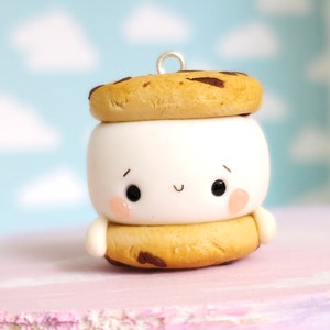 Chocolate chip ice cream charm