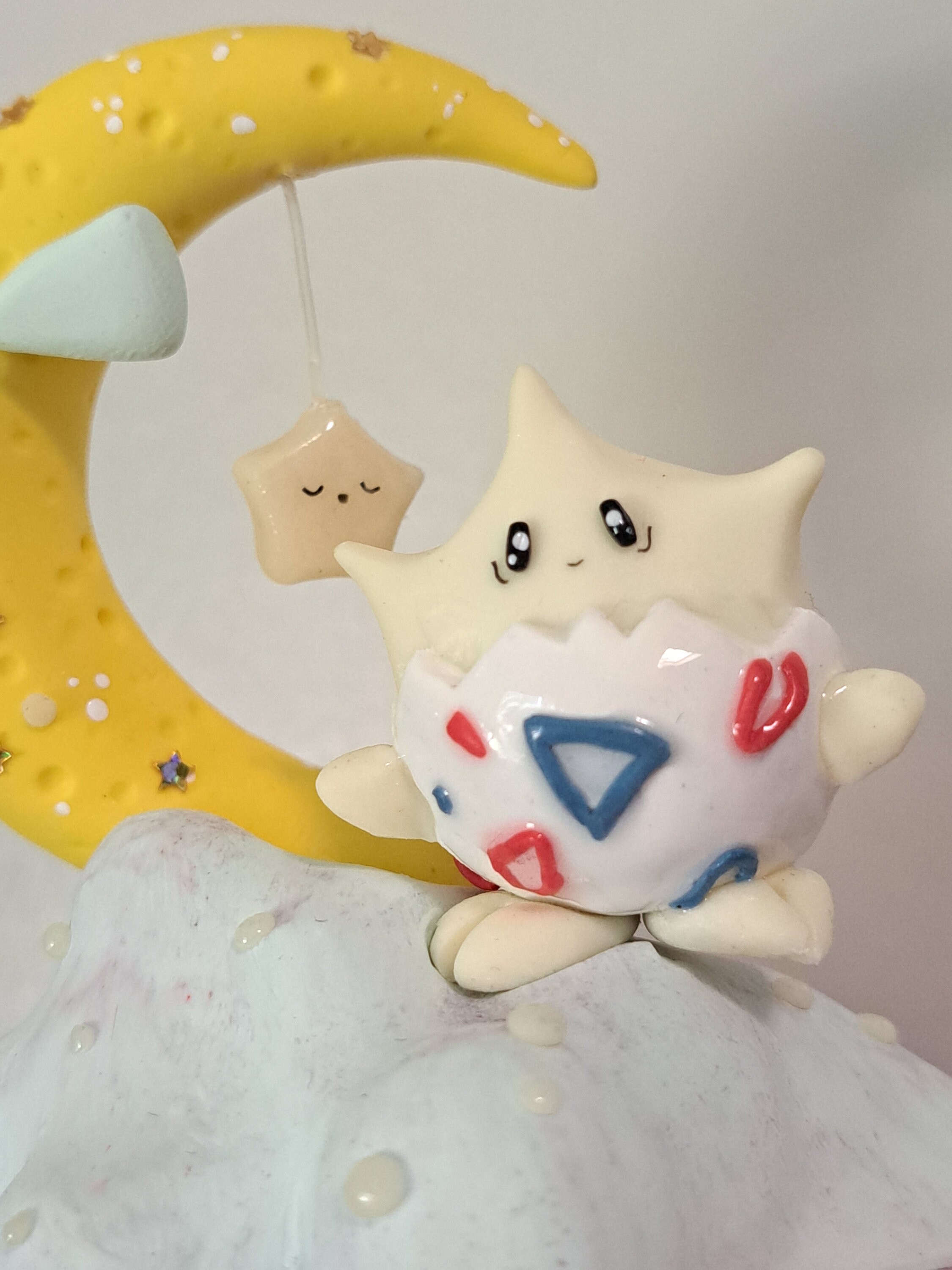 Pokemon Dreamy Togepi Figure - Etsy