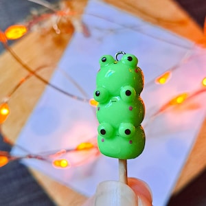 Frog Dango Stick Charm