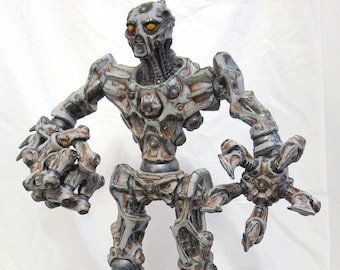 Giant robot handmade figurine collectible