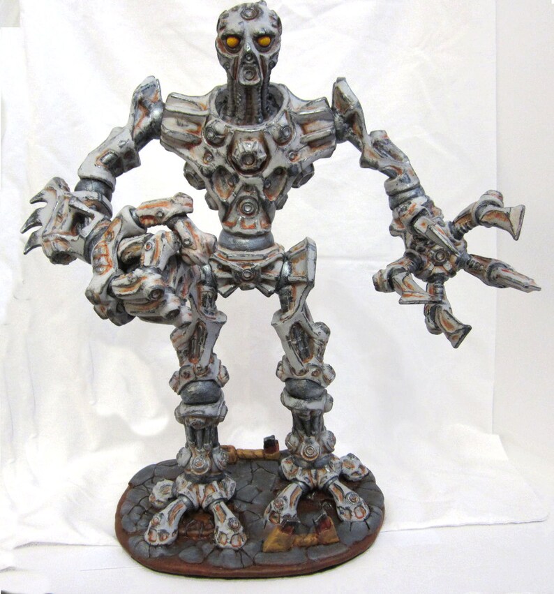 Giant robot handmade figurine collectible