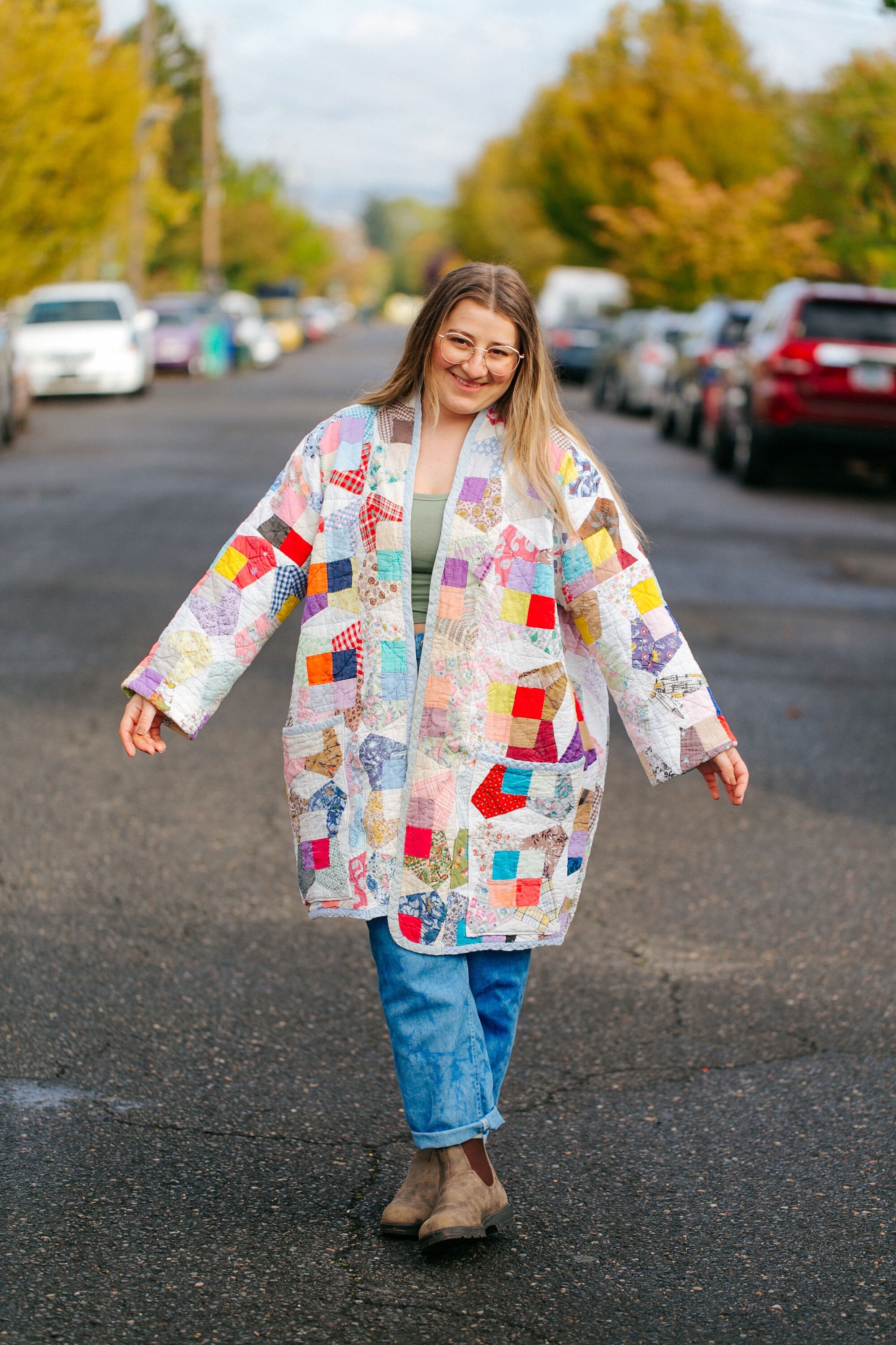 Custom Quilt Jacket YOUR QUILT Handmade Unique Quilted Custom Quilt Jacket YOUR QUILT Handmade Unique Quilted