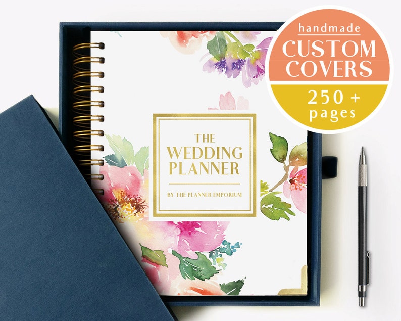 The Wedding Planner Keepsake Planner and Book Custom | Etsy