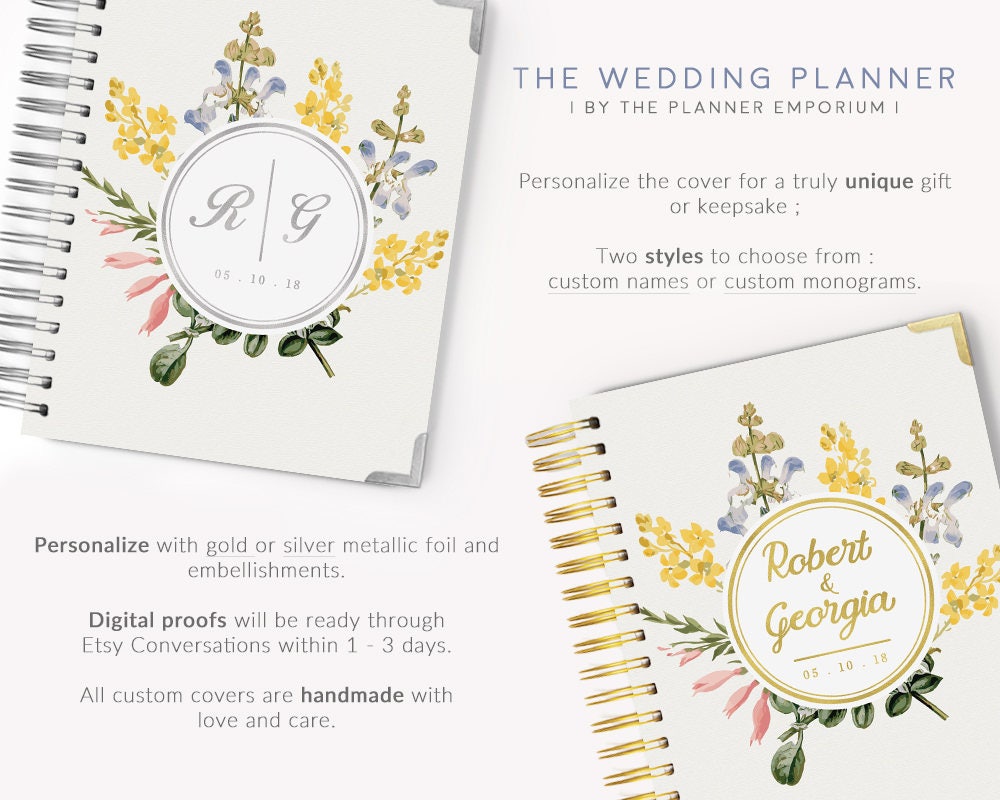 The Wedding Planner Keepsake Journal and Planner Book Etsy