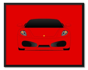 24\u201dx36\u201d Ferrari F430 Spider Premium High Gloss Art Print Poster. 430P