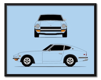 Customizable Version: Datsun 240Z 260Z 280Z (nissan Fairlady Z