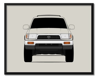 Toyota 4Runner (1996-2002) N180 3rd GEN Inspired Poster Print Wall Art Decor CX1
