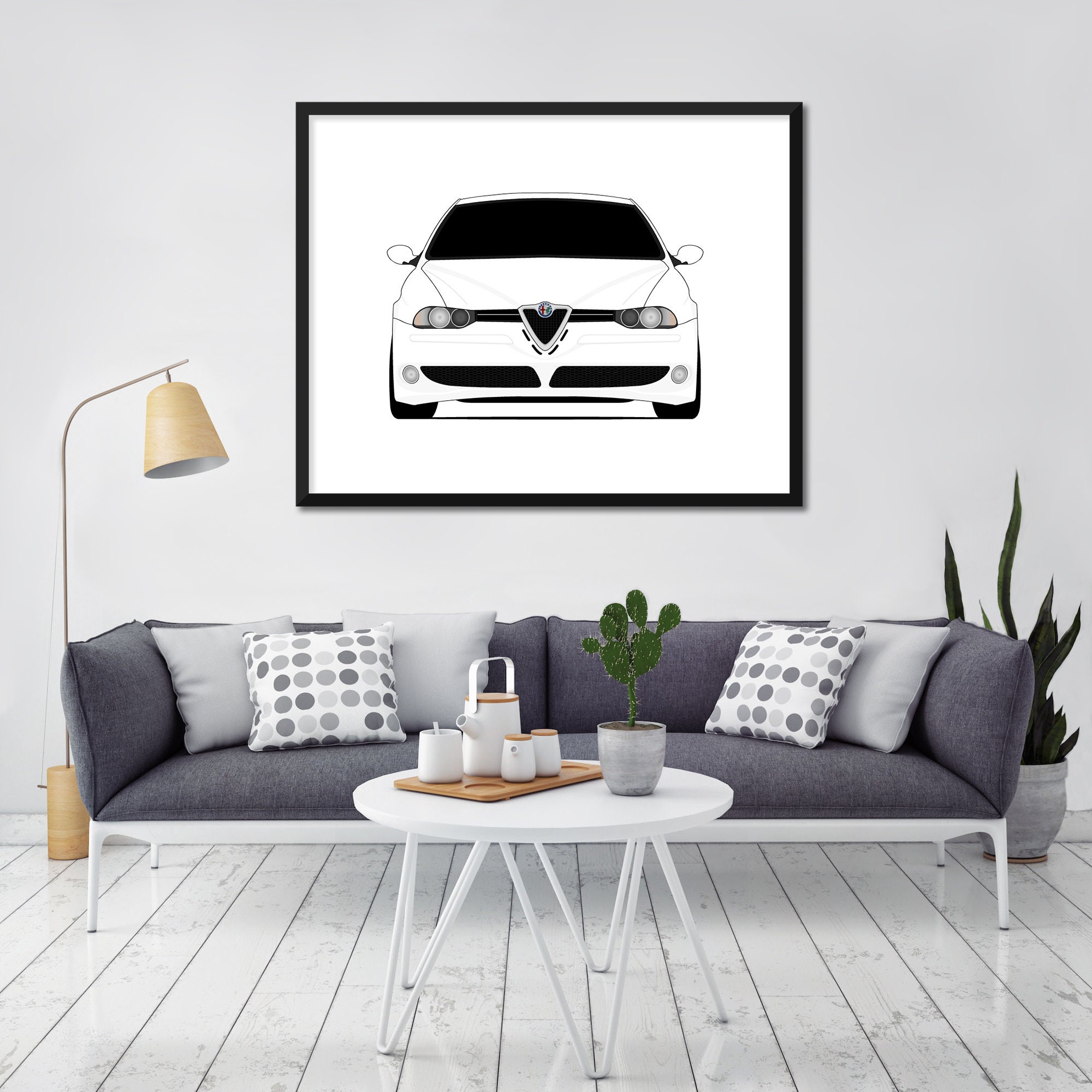 ポスター/アルファ・ロメオ　156 ポスター/アルファ・ロメオ 156 ポスター/アルファ・ロメオ 156 Alfa