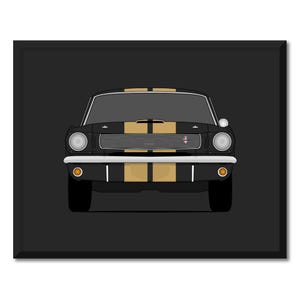 Shelby GT350H (1965-1966) Inspired Car Poster Print Wall Art Decor CX2 (Unframed)