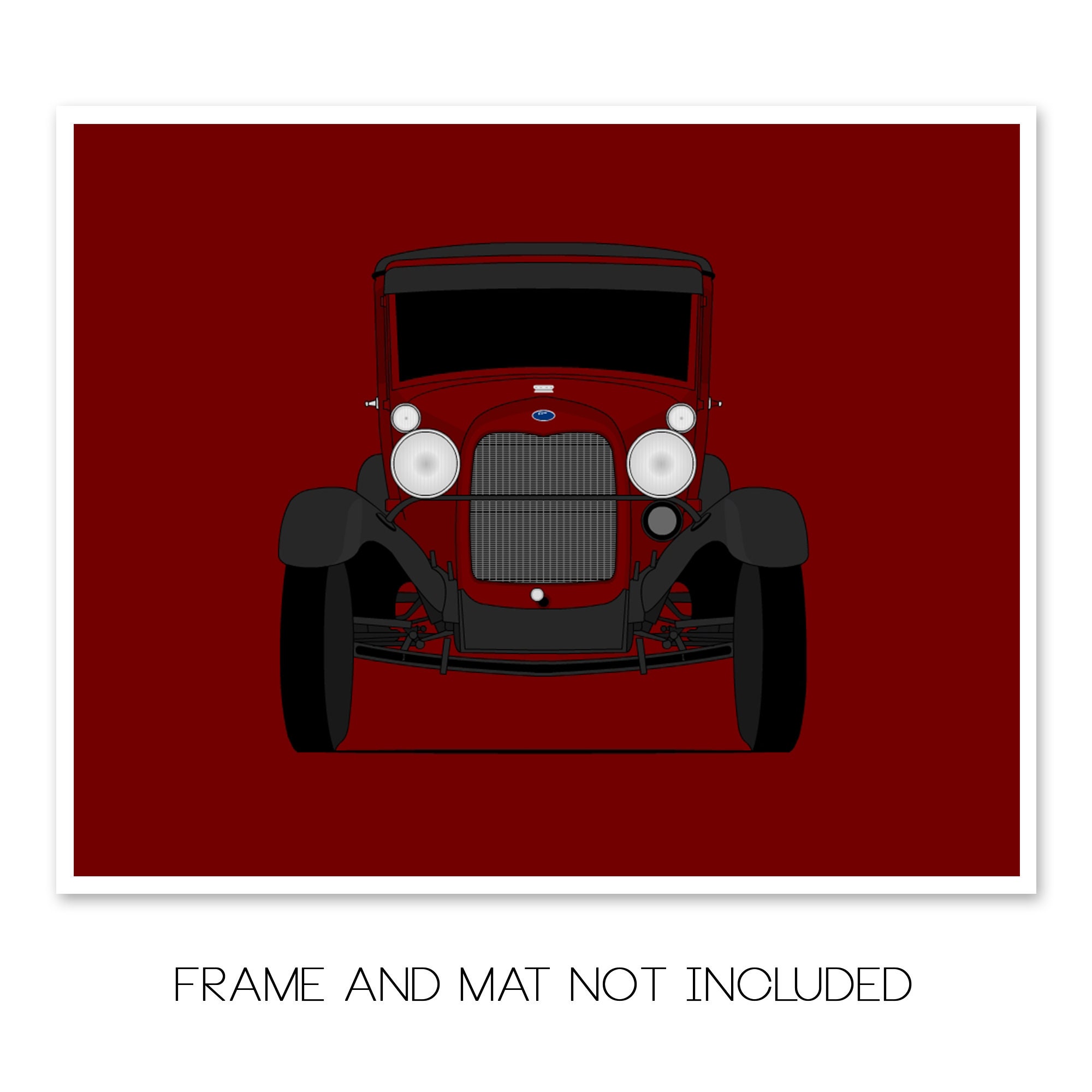 Ford Model A (1928-1931) Poster Print Wall Art Decor CX1 - Etsy