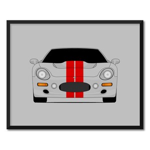 Shelby Series I (1999-2005) Inspired Car Poster Print Wall Art Decor CX2 (Unframed)