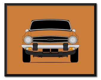 Triumph TR6 (1968–1976) Poster Print Wall Art Decor CX1 (Unframed)