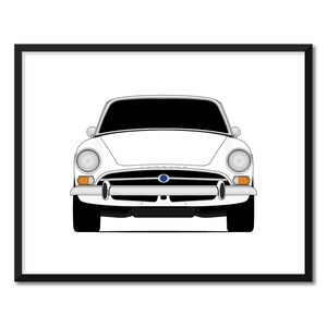 Sunbeam Tiger (1964–1967) Inspiriertes Poster Wandkunst Dekor CX1 (Ungerahmt)