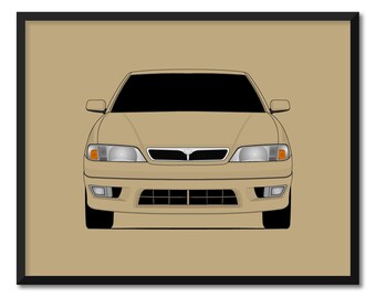 Infiniti G20 (1998-2002) P11 affiche impression art déco murale CX1 (sans cadre)