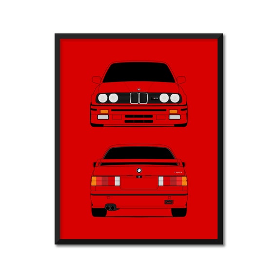 BMW M3 Car Poster Wall Decoration 16x20: Posters & Prints 