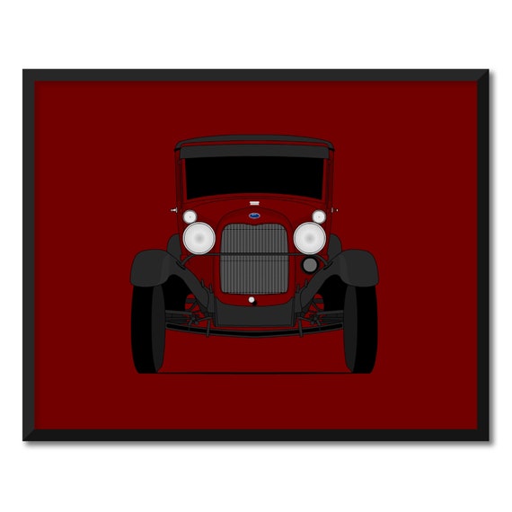 FORD　VintagePoster 1928 Ford Model A