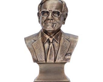 Warren Buffett Bust Statue Sculpture Berkshire Hathaway Gift for