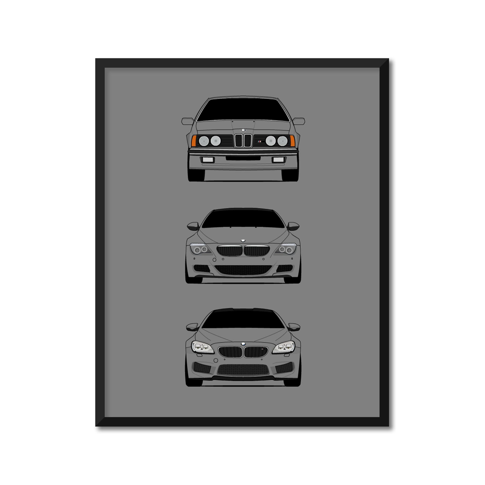 BMW M6 History/Generations Poster (Multi)