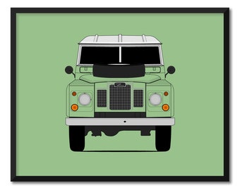 Land Rover Wall Art - Etsy