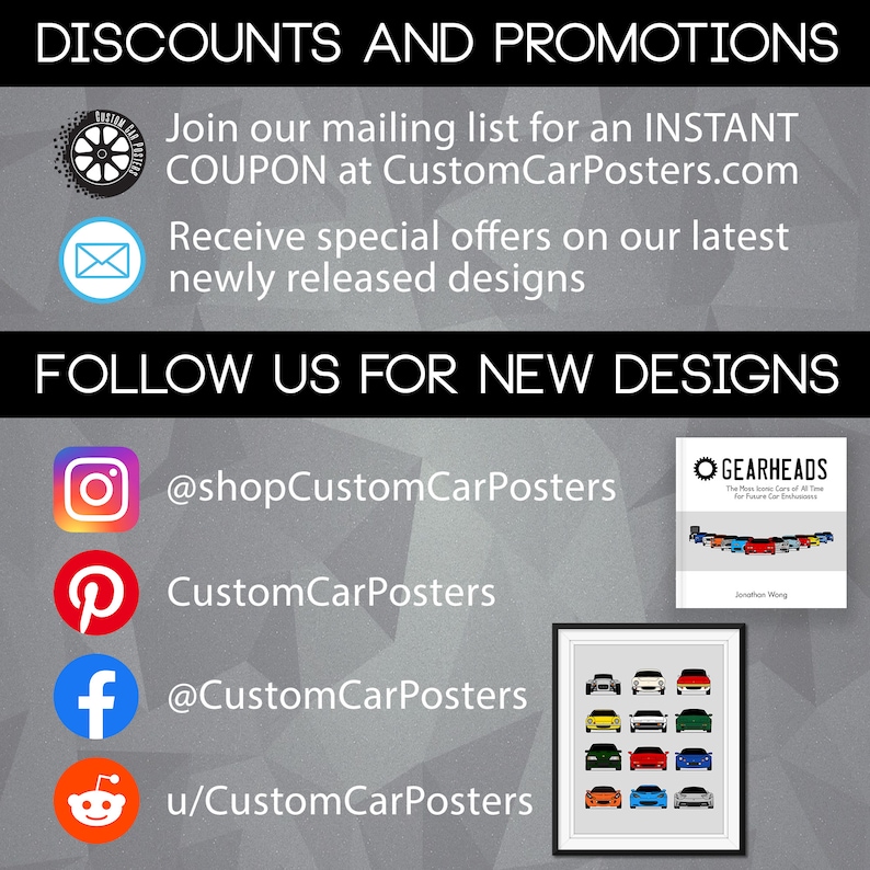 2012-2015 Audi RS4 Inspired Poster Print Wall Art Decor Handmade B8