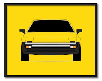 Fiat X1-9 (1972-1982) Poster Print Wall Art Decor CX1 (Unframed)