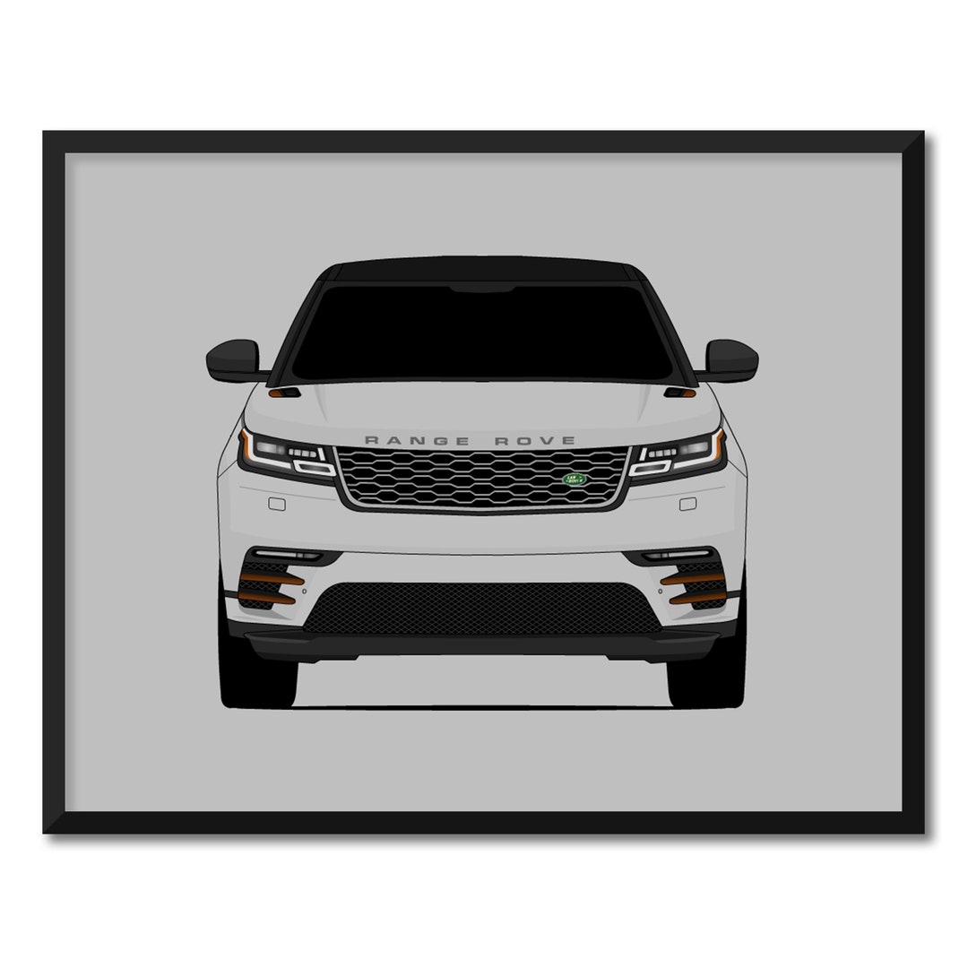 Range Rover Print Image Land Rover Range Rover Velar L560 (2017-present) Car Poster Print Wall ...