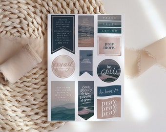Happy Planner Faith Stickers - Etsy