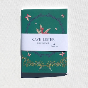 Red Ibis 4 Card Pack met enveloppen