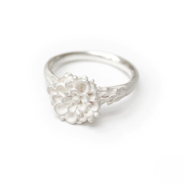 ring - secret garden - silver