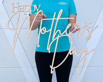 Happy Mother’s Day sign, Mother’s Day sign, Mother’s Day decor