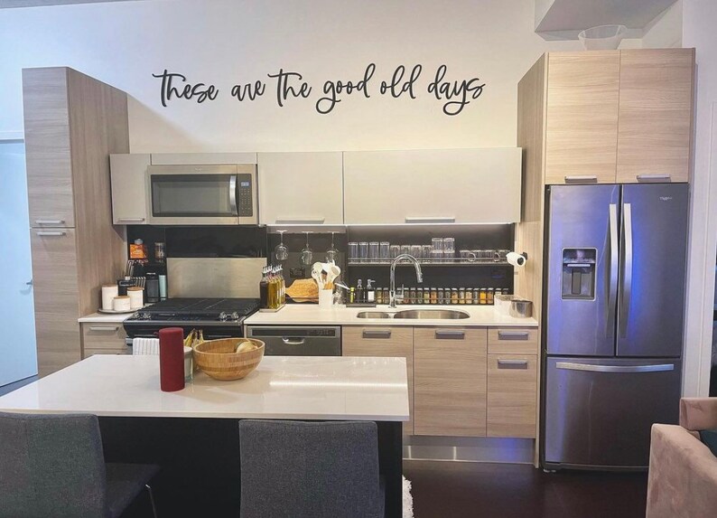 These Are the Good Old Days Wooden Wall Sign These Are the | Etsy