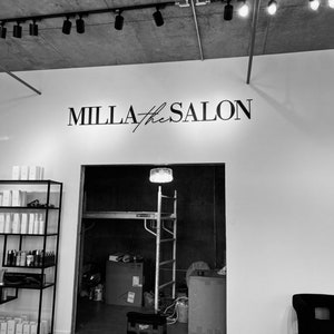 Custom Business Logo Sign – Personalized Wood Logo Sign for Small Business, Office, Salon or Boutique Wall Art