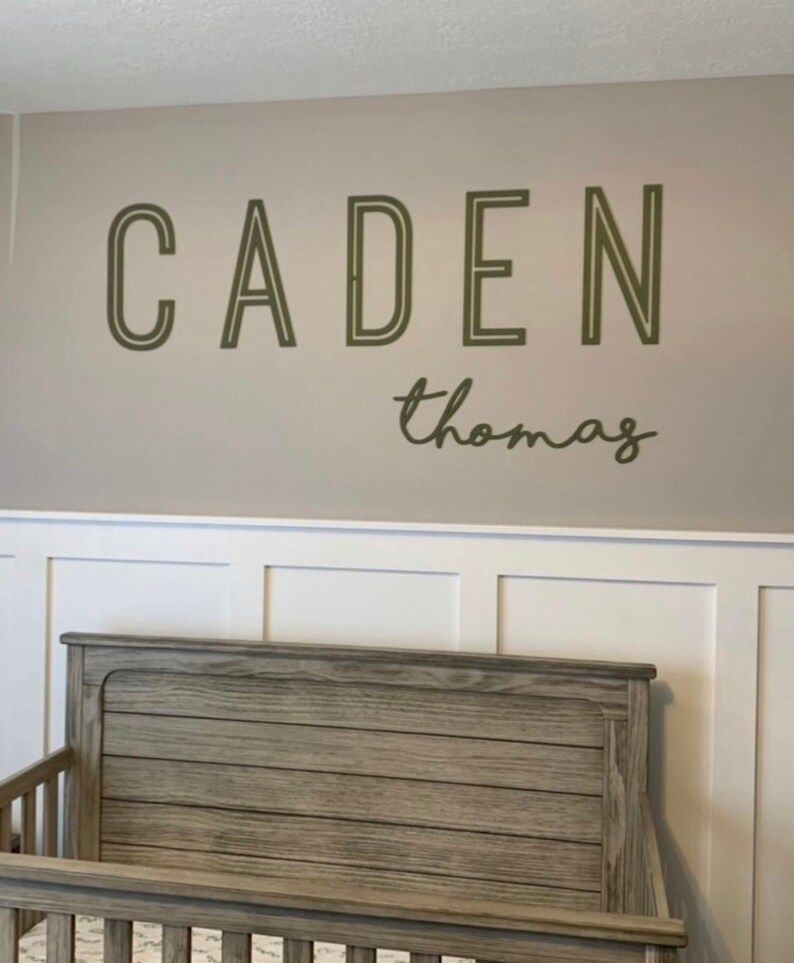 Custom Nursery Wood Name Sign Nursery Name Sign Nursery Etsy