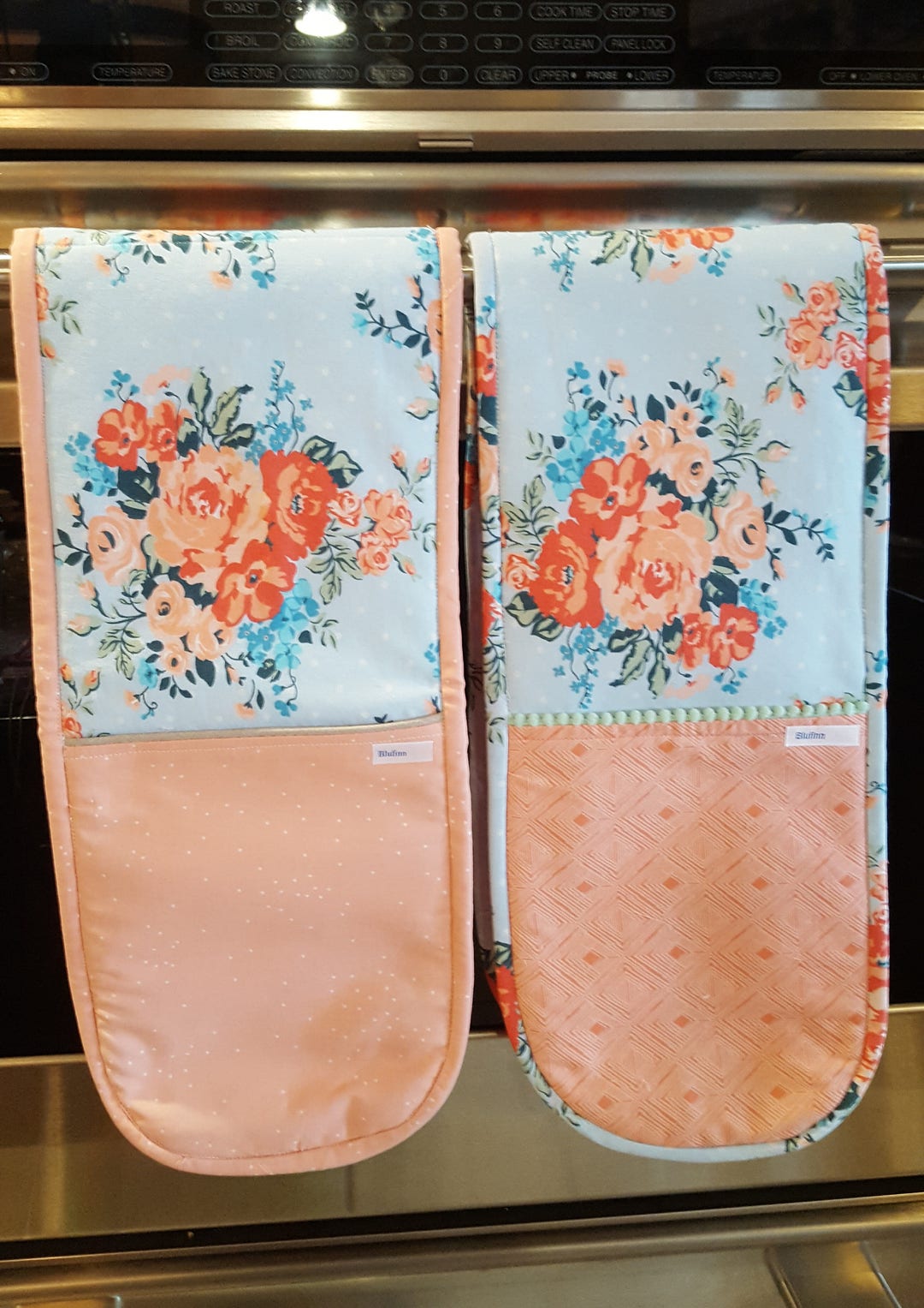 Double Oven Mitt Etsy